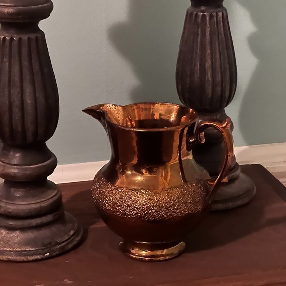 Copper Luster Pitcher - Picture 4 of 12